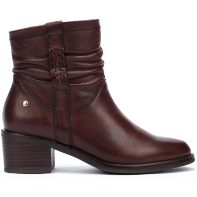 Afbeelding van Pikolinos Bacarot Korte laarzen, Dames, Maat: 41, Dark brown Leer