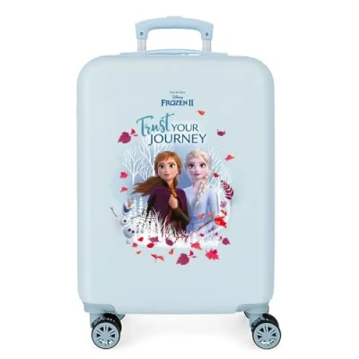 Afbeelding van Frozen trolley ABS koffer 55 cm 4 W meisjes