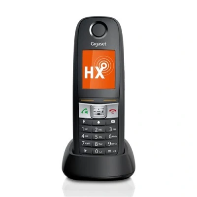 Afbeelding van Gigaset E630HX Universele handset IP telefoon voor verbinding met uw basisstation of router Robuuste ideaal bouw en werkplaatsen zwart