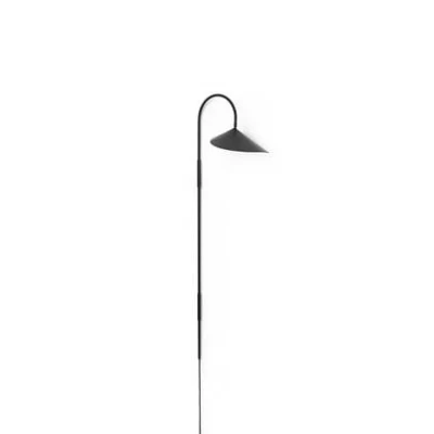 Afbeelding van ferm LIVING Arum Wandlamp Tall Black