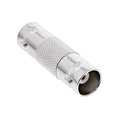 Afbeelding van InLine 30029 BNC adapter en kabelverbinder, zilverkleurig