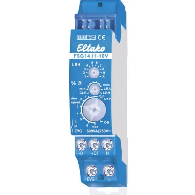 Afbeelding van Eltako FSG14/1 10V Dimactor RS485 DIN rails Schakelvermogen (max.) 600 W