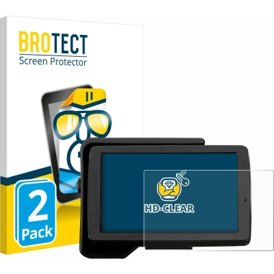 Afbeelding van BROTECT Screenprotector voor BMW R 1200 GS 2013 2019 Navigator V 5&quot; Folie Beschermfolie transparant (2 Stuks)
