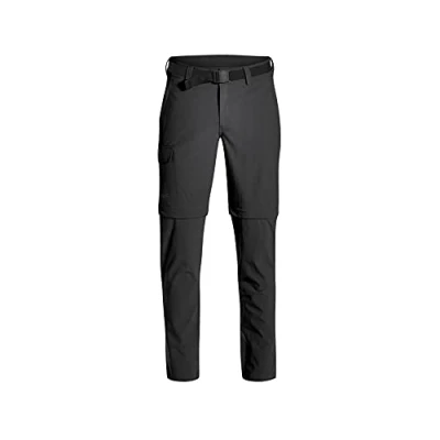 Afbeelding van Torid Slim Zip Wandelbroek Heren Black 990 23 Zwart