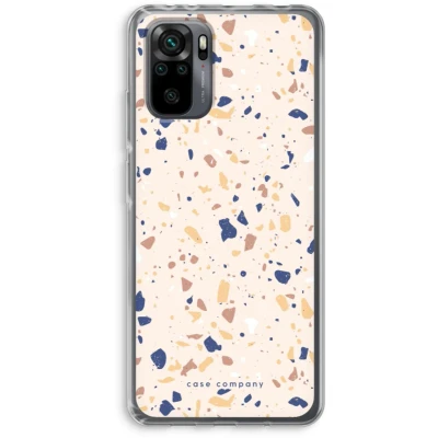 Afbeelding van Case Company® hoesje geschikt voor Xiaomi Redmi Note 10 Pro Terrazzo N23 Soft Cover Telefoonhoesje Bescherming aan alle Kanten en Schermrand