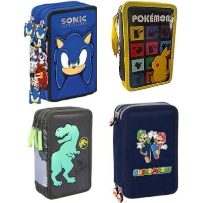 Afbeelding van Pokémon Etui Gevuld 3 Lagen 39 stuks