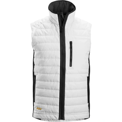 Afbeelding van Snickers 4512 AllroundWork 37.5® Isolerende Bodywarmer Wit/zwart 7