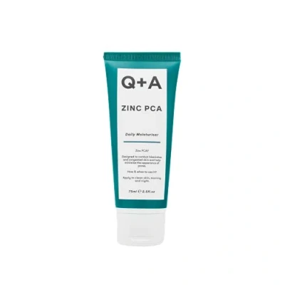Image de Q+A Zinc PCA Hydratant quotidien &amp; Ginseng pour peaux mixtes à grasses, lutte contre les problèmes d&#039;excès de sébum et d&#039;imperfections, 75ml