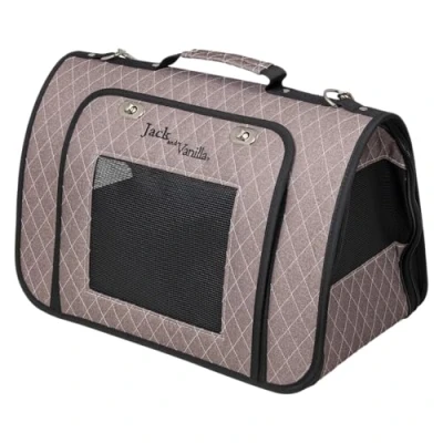 Afbeelding van Jack &amp; Vanilla Bisou Draagtas Carrier Taupe