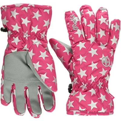 Afbeelding van Barts Basic Skigloves Kids Winter Handschoenen Maat 7 Berry Stars