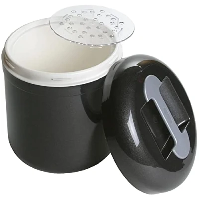 Afbeelding van Tom Fox 4883 IJshouder, capaciteit 4l kunststof, zwart, 22 x 24 cm