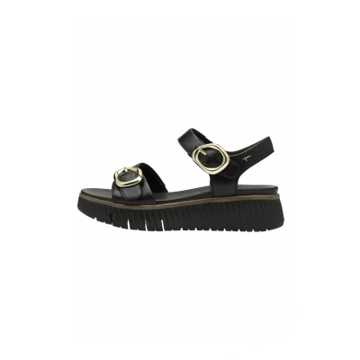 Afbeelding van Tamaris COMFORT Dames Sandaal 8 88721 44 001 Wide Fit Maat: 37 EU