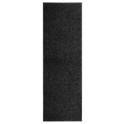 Afbeelding van Deurmat wasbaar 60x180 cm zwart