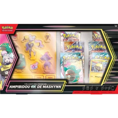 Afbeelding van COFFRET EX PREMIUM COLLECTION AMPIBIDOU POKEMON FR