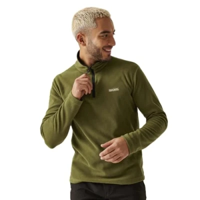 Afbeelding van Regatta Thompson Lichtgewicht thermo fleecejack voor heren, met halve ritssluiting, comfortabel, veelzijdig en duurzaam, anti pilling, perfect buiten, wandelen
