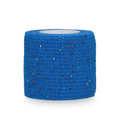 Image de Excellent Bandage Animal Profi Glitter Bleu 5cm