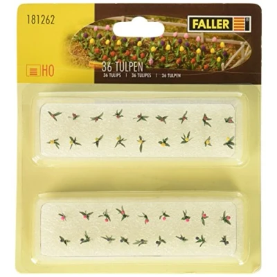 Afbeelding van Faller 36 Tulpen modelbouwsets, hobbybouwspeelgoed voor kinderen, modelverf en accessoires