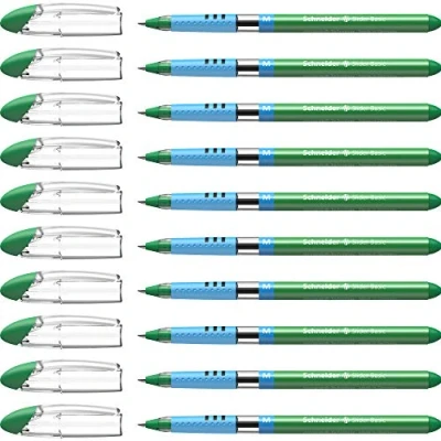 Image de SCHNEIDER Stylo à bille slider, couleur de tracé: vert, Moyen