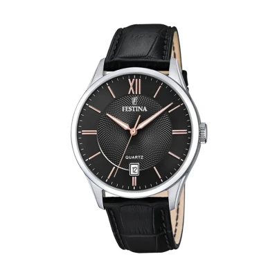 Afbeelding van Festina Clasico Horloge, Heren, Maat: One Size, Black