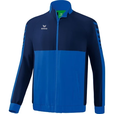 Afbeelding van Erima Six Wings presentatiejack new royal/new navy