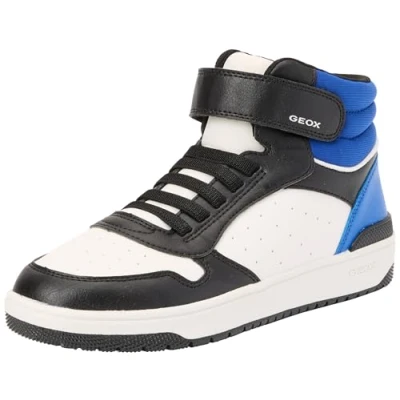 Image de Geox J WASHIBA Boy B Basket, 24 EU, Multicolore, EU