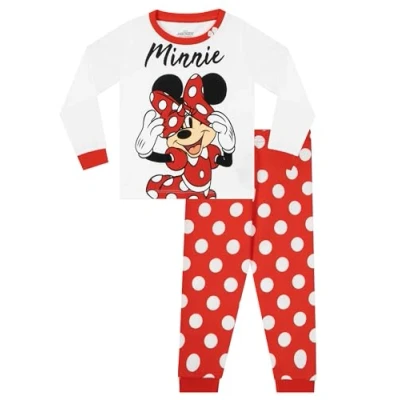 Afbeelding van Disney Piżama Dla Dziewczynek z Myszką Minni, Meerkleurig