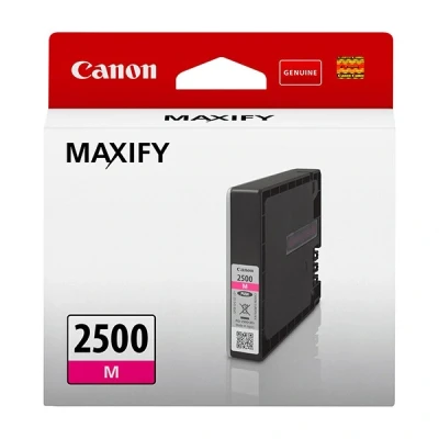 Image de Canon PGI 2500M 9.6 ml magenta original réservoir d&#039;encre pour MAXIFY iB4050, iB4150, MB5050, MB5150, MB5155, MB5350, MB5450, MB5455