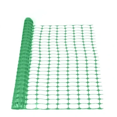 Afbeelding van KARAT Groen begrenzingshek, lengte 30 m, hoogte 1 dikte 100 g/m², beschermingsnet, begrenzing, veiligheid, bouwplaats, kunststof