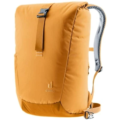 Afbeelding van deuter Daypack Rugzak met laptopvak Stepout 22 Amber Maple Donkergeel