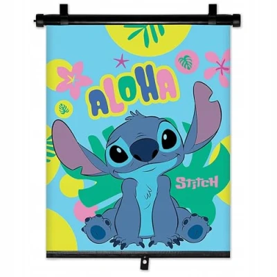 Afbeelding van Disney Stitch Zonnescherm voor auto, kinderen 36x45 cm