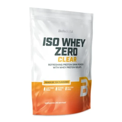 Afbeelding van BioTechUSA Iso Whey Clear (1kg) smaak: Peach Ice Tea