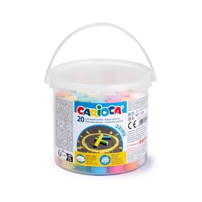 Afbeelding van Carioca Gessi Maxi, 20 stuks, verschillende kleuren, stofvrij
