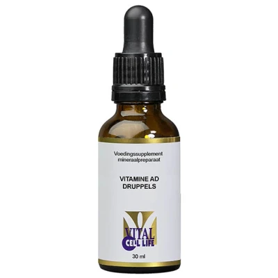 Afbeelding van Vital Cell Life Vitamine AD Druppels 30ML