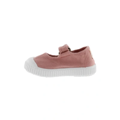 Afbeelding van VICTORIA 1168110 WOMEN SANDAAL 1915 GEKLEURD CANVAS KATOEN, MILIEUVRIENDELIJK EN 30% GERECYCLEERD MET WITTE ZOOL KANT SCRATCH SLUITING dienblad voor dames, Wit.