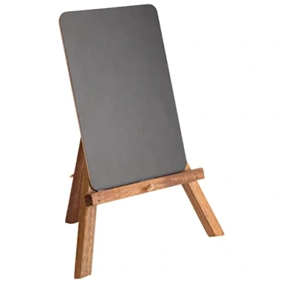 Afbeelding van APS 71531 Mini ezel 2 delig met acaciahouten standaard, 19,5 x 15 24 cm
