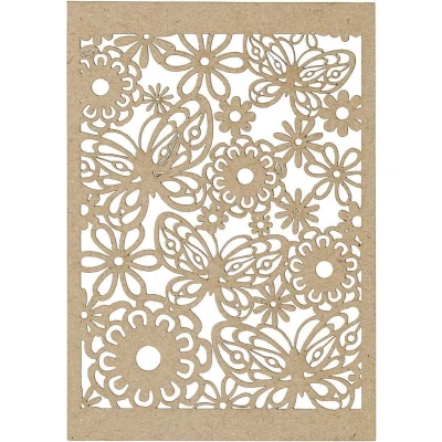 Afbeelding van Creotime Patroonkarton 10,5 X 14,8 Cm 10 Stuks Blank