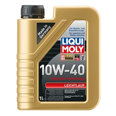 Afbeelding van Liqui Moly Leichtlauf 10W 40 1L Motorolie 1317 TOYOTA: Yaris I Hatchback, Auris HILUX 6 Pick up, MERCEDES BENZ: C Class Saloon