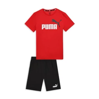 Afbeelding van Puma Unisex SET Korte broeken voor kinderen, Maat: 140, For all time red