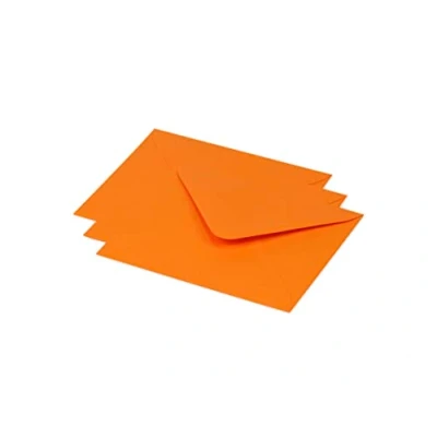 Afbeelding van Clairefontaine 60138C verpakking met 20 enveloppen, rubber bekleed, formaat 12,5 x 13,8 cm, 120 g/m², kleur capuchon, uitnodiging en aanvulling pollen serie premium papier glad