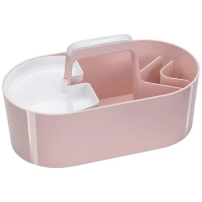 Afbeelding van Han Toolbox Loft draagbare bureaustandaard met schaal, 4 vakken, roze (Flamingo)