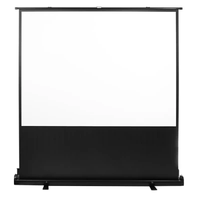 Afbeelding van Maclean Draagbaar projectiescherm compact vloerprojectiescherm 86&quot;, 4:3, MC 963
