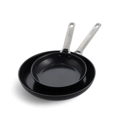 Image de GreenPan Padova Set de Poêles à Frire 20 + 28 cm Reserve Black