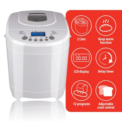 Image de Alpina 26523 Machine À Pain, 0.9kg, 600W Blanc