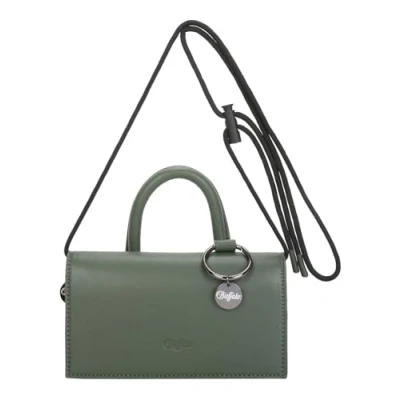 Afbeelding van BUFFALO Portemonnee Muse On String Crossbody Bag Dark Green Donkergroen