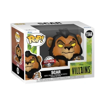 Afbeelding van Funko Scar met Meat Pop! Disney Lion King Figuur 9cm