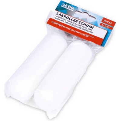 Afbeelding van Lakroller, schuim rond, 10cm (2 stuks)