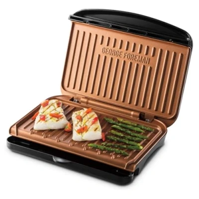 Image de George Foreman Fit Grill Medium Cuivre