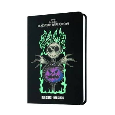 Afbeelding van Grupo Erik Disney Weekplanner 2025 2026, The Nightmare Christmas of Mr Jack; zakagenda, school en professionele benodigdheden