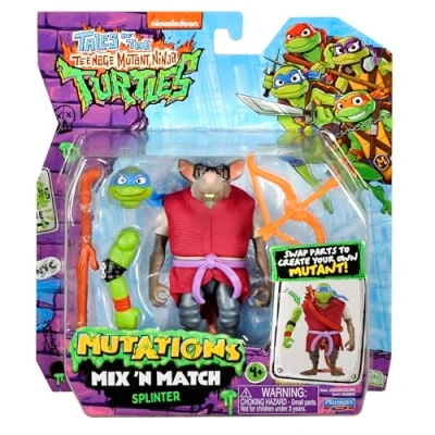 Afbeelding van Tales of Teenage Mutant Ninja Turtles: Mutations Mix and Match SPLINTER