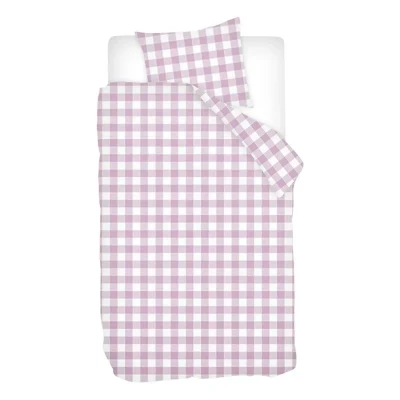 Afbeelding van Snoozing Mila Dekbedovertrek Eenpersoons 140x200/220 cm + 1 kussensloop 60x70 Pink